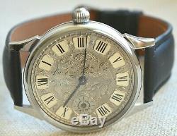 MOLNIJA MOVEMENT 3602 CONVERTED from VINTAGE POCKET WATCH to MEN'S WRIST WATCH