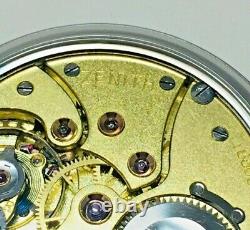 Marriage Pocket Watch Movement Zenith Pilot Military Style Custom Hand Made Dial