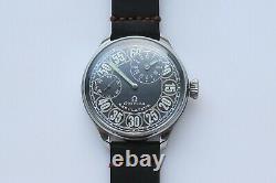 Marriage watch Movement from Pocket watch converted to wristwatch Regulateur