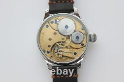 Marriage watch Movement from Pocket watch converted to wristwatch Regulateur