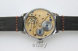 Marriage watch Movement from Pocket watch converted to wristwatch Regulateur