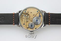 Marriage watch Movement from Pocket watch converted to wristwatch Regulateur