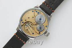 Marriage watch Movement from Pocket watch converted to wristwatch Regulateur