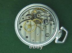 Military Pocket Watch Ww2 Longines Wittnauer Gct