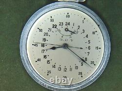 Military Pocket Watch Ww2 Longines Wittnauer Gct