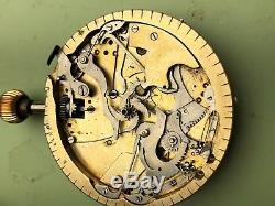 Minute Repeater Chronograph Movement