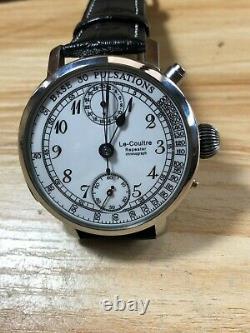 Minute Repeater Chronograph Movement Wristwatch converted from Pocket watch Rare