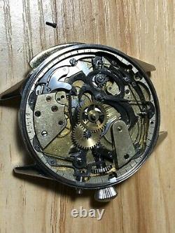 Minute Repeater Chronograph Movement Wristwatch converted from Pocket watch Rare