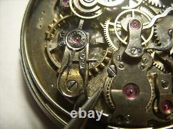 Minute Repeater Humbert Ramuz pocket watch movement, not working for repair