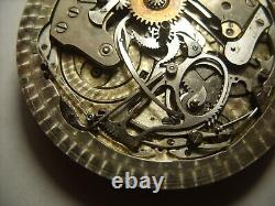 Minute Repeater Humbert Ramuz pocket watch movement, not working for repair