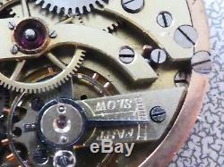 Modfase date Antikes Taschenuhr Pocket watch werk Movement (W42)