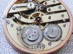Modfase date Antikes Taschenuhr Pocket watch werk Movement (W42)