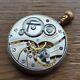 Montilier 663 Pocket Watch Movement Timed 3 Pos. For All Climates (i188)