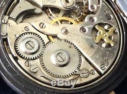 Montre Gousset Sonnerie Scarce Swiss Reapeter Pocket Watch Movement Anchor 1900