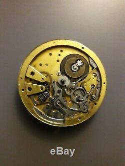 Moulinie Quarter minute Repeater Pocket Watch Movement