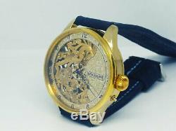 MwM full skeleton watch, based on patek philippe pocket watch movement