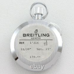 NOS Breitling Ref. 1216 Sprint Chronograph 7 Jewel Movement Pocket Timer