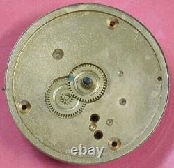 New York Watch Co Springfield pocket watch movement lot d822