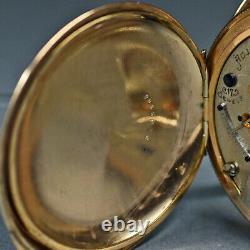 Nice 1898 Hamilton 17j 18s #926 Pocket Watch For Service/repair Free Balance