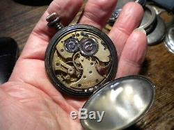 Nice-1900s-swiss-quarter Hour Repeater- Pocket Watch Movement