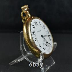 Nice Hamilton 21j Rr 16s #990 Pocket Watch C1907 For Service/restore Runs