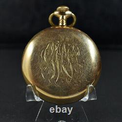 Nice Hamilton 21j Rr 16s #990 Pocket Watch C1907 For Service/restore Runs