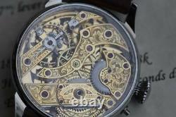 Nice skeleton PATEK PHILIPPE & Co GENEVE MEN'S POCKET WATCH MOVEMENT