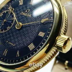 OMEGA Gold Rare Classic Marriage Pocket Watch Movement