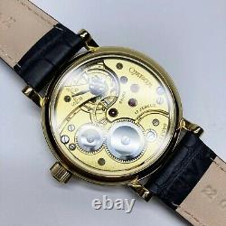 OMEGA Gold Rare Classic Marriage Pocket Watch Movement