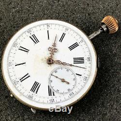Old High Grade Quarter Repeater Pocket Watch Movement