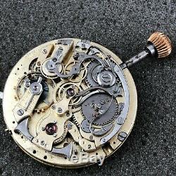 Old High Grade Quarter Repeater Pocket Watch Movement