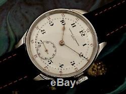 Old Pocket Watch Movement Vacheron Constantin in Wristwatch Case