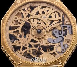 Omega Men's Exclusive Skeleton High Quality Pocket Watch Movement 1901