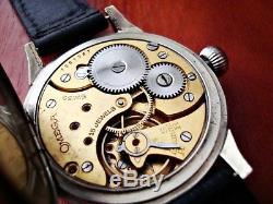 Omega Military Style Vintage Swiss Pocket Watch Movement 1931