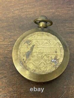 Omega Pocket Watch Made in Switzerland since 1775 Brass Has issues