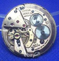 Original OMEGA 601 manual winding movement & dial (1C/6118)