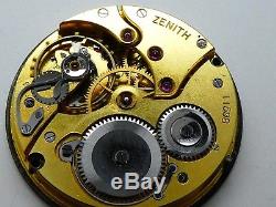 Original zenith Pocket watch movement with dial working good (G12)