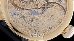 PATEK PHILIPPE & Cie SKELETON VENETIAN MASK ENGRAVED SWISS POCKET WATCH MOVEMENT