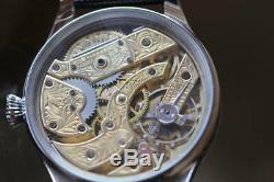 PATEK PHILIPPE & Co GENEVE MEN'S SKELETON POCKET WATCH MOVEMENT