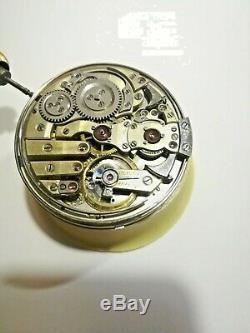 POCKET WATCH MINUTE REPEATER MOVEMENT WORKING DIAMETER 45mm. SEE VIDEO LINK