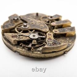 Partial Captain's Watch 45.2 mm x 6.1 mm Antique Pocket Watch Movement