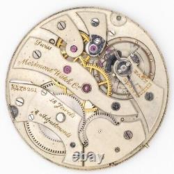 Partial Merimont Watch Co. 36mm High Grade Swiss Antique Pocket Watch Movement