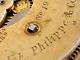 Patek Philippe 43 Mm Manual Wind Pocket Watch Movement For Restoration Or Spare