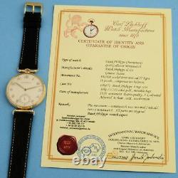 Patek Philippe Certificate Check If Your Watch Movement Is Original Inspected