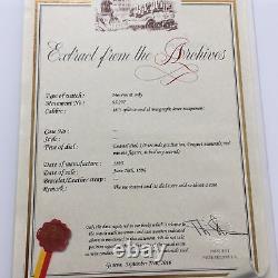 Patek Philippe Certificate Check If Your Watch Movement Is Original Inspected