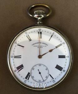 Patek Philippe Chronometro Gondolo Antique Pocket Watch Movement & enamel dial