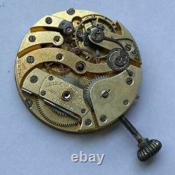 Patek Philippe Chronometro Gondolo Pocket Watch Manual Vintage Movement 47 MM