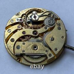 Patek Philippe Chronometro Gondolo Pocket Watch Vintage Genuine Movement 40.5 MM