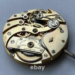 Patek Philippe Chronometro Gondolo Pocket Watch Vintage Movement 47 MM Manual