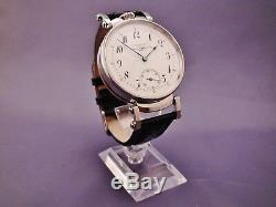 Patek Philippe & Co. Stainless Steel Wristwatch. Chronometer Movement